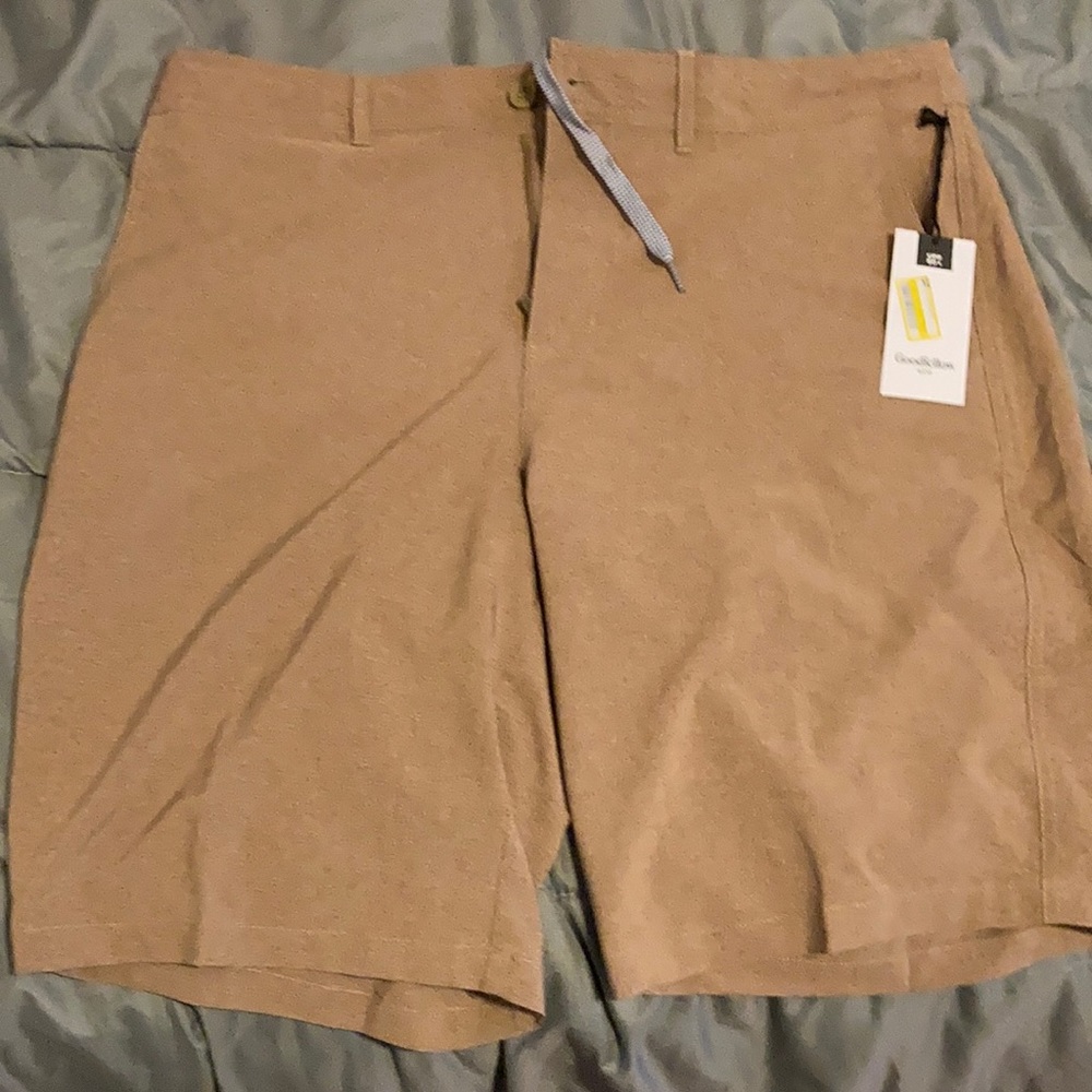 Goodfellow & Co. Hybrid Shorts Tan NEW